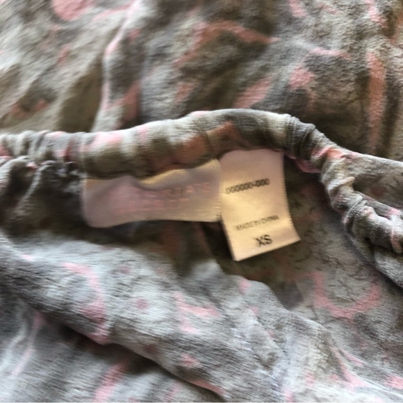 Victoria's Secret Silk Sheer Paisley Wide Leg Lounge Pants - Picture 7 of 8